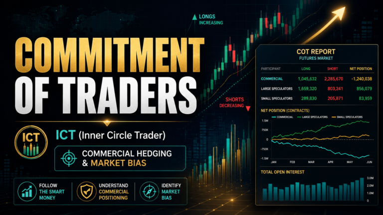 Commitment of Traders - How ICT Uses COT Data to Track Commercial Hedging