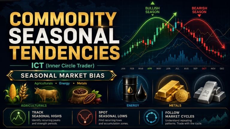 Commodity Seasonals Tendencies- How ICT Uses Seasonal Patterns in Trading