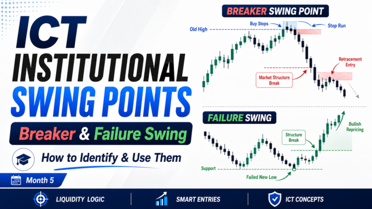 Defining Institutional Swing Points in ICT Trading
