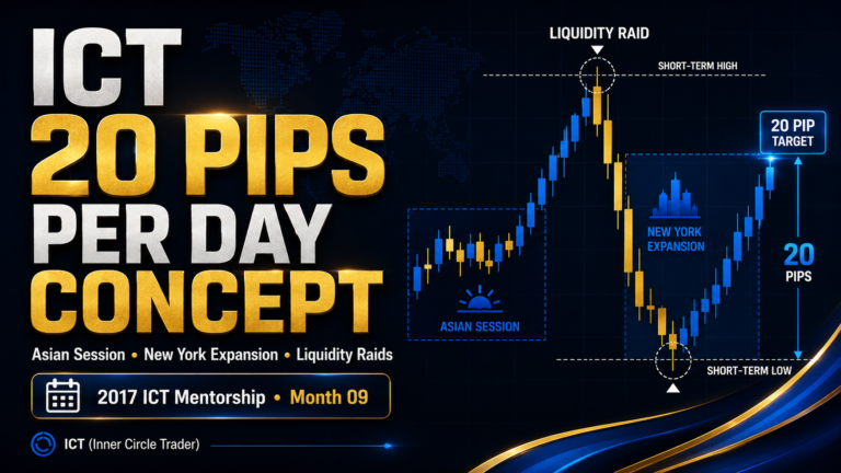 ICT 20 Pips Per Day Concept - A Practical Intraday Scalping Framework