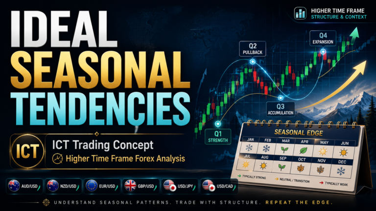 Ideal Seasonal Tendencies in ICT Trading – How to Find High Probability Seasonal Moves