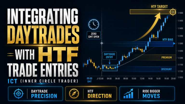 Integrating Daytrades With HTF Trade Entries