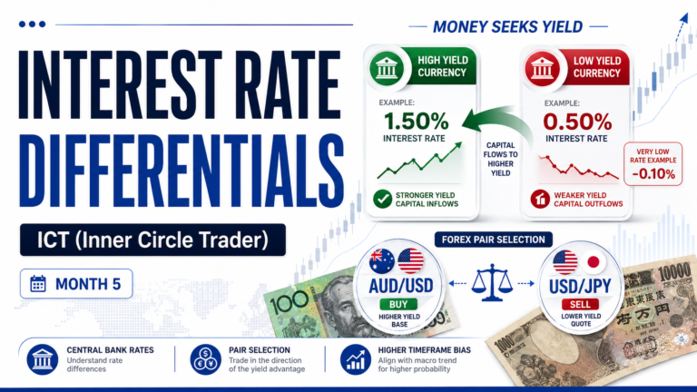 Interest Rate Differentials in ICT Trading (Ep - 8)