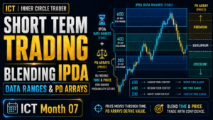 Short Term Trading Blending IPDA Data Ranges & PD Arrays