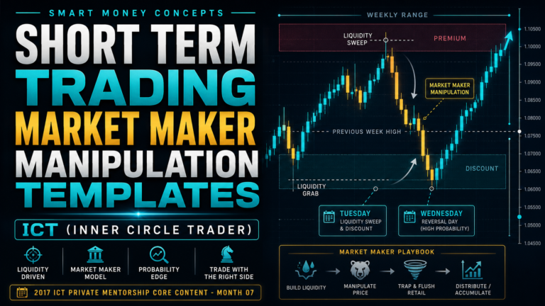Short Term Trading Market Maker Manipulation Templates