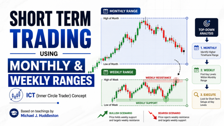 Short Term Trading Using Monthly & Weekly Ranges