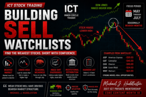 Stock Trading – Building Sell Watchlists