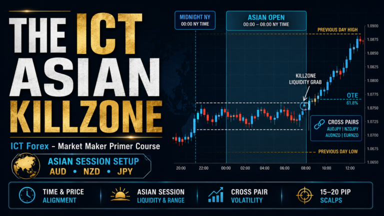 The ICT Asian Killzone – Essentials To ICT Market Structure for Asian Session Trading