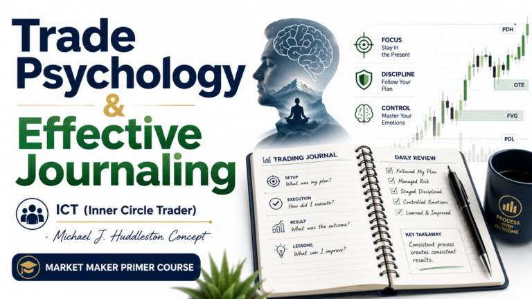 Trade Psychology & Effective Journaling in ICT Trading