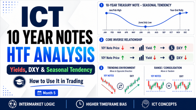 Using 10 Year Notes In HTF Analysis – ICT Trading Guide