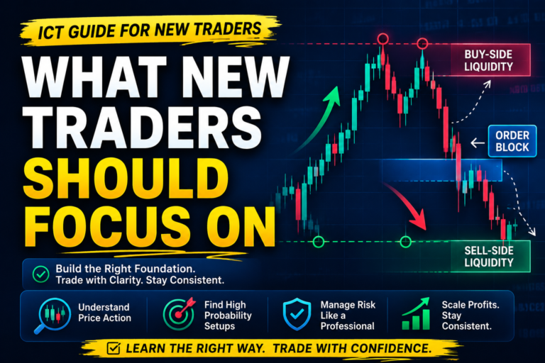 What New Traders Should Focus On – An ICT Guide for Beginners